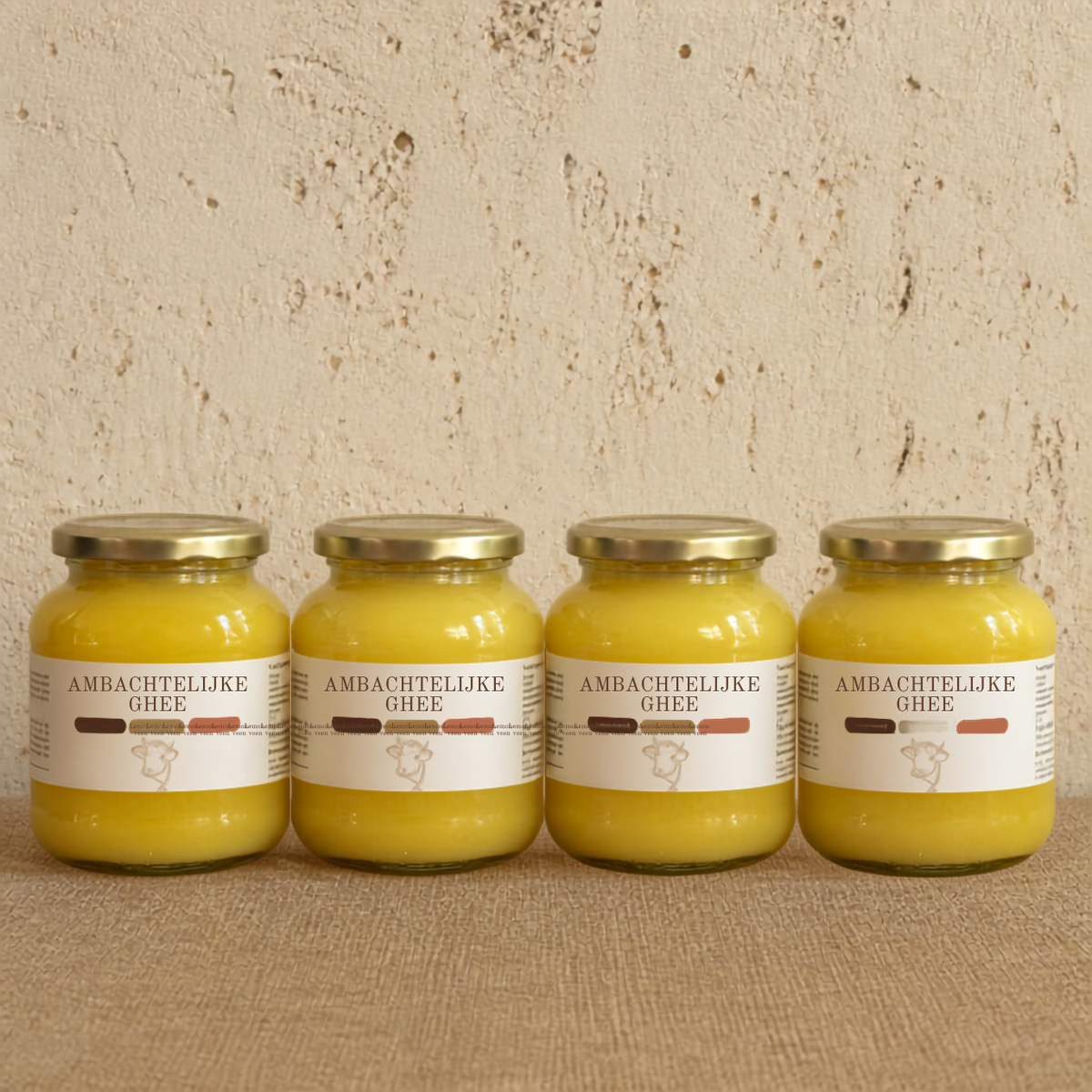Ghee pakket - 4x groot